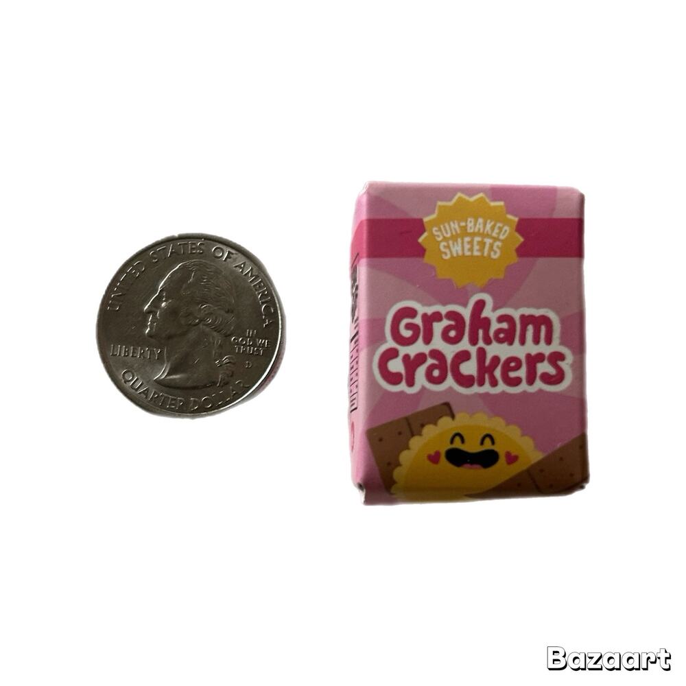 Miniverse Make It Mini Mini Box of Graham Crackers